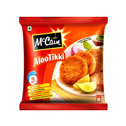 Mc Cain Frozen Veg Snacks Food Aloo Tikki